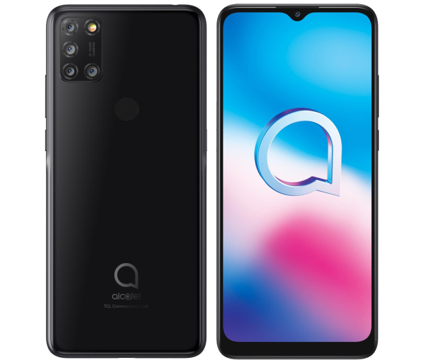 Alcatel 3X (2020) 4/64GB czarny NFC - 582326 - zdjęcie